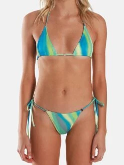 OW Collection Bas De Bikinis Bas De Bikini ARIEL Femme Jade / Pomme / Vert Clair -Lumiere de Bikini Boutique 00abf4cc75252994132e7c38a5c996a2