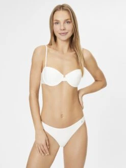 ONLY Hauts De Bikinis Avec Armatures Balconnet Hauts De Bikini KAJA Femme Blanc -Lumiere de Bikini Boutique 00d04f4d7a05a9fd9fcc9d3325a5776e