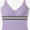 Schiesser Tankinis Triangle Tankini Aqua Californian Dream Femme Lilas -Lumiere de Bikini Boutique 0136f9ca7a61814ca354d3df22e5e9e9