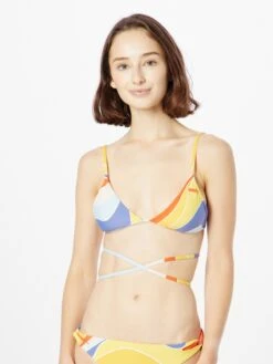 Roxy Hauts De Bikinis Triangles Triangle Hauts De Bikini PALM CRUZ Femme Mélange De Couleurs -Lumiere de Bikini Boutique 01e5a9f51b463bff1416cf8f154ab5a6