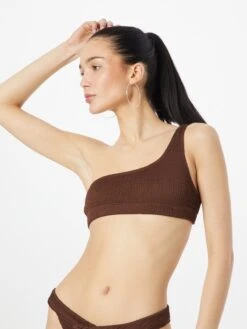 NASTY GAL Hauts De Bikinis Bustiers Bustier Hauts De Bikini Femme Chocolat -Lumiere de Bikini Boutique 020fb67b4db6ec5ac02571008d99f9d3