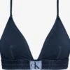 Calvin Klein Swimwear Hauts De Bikinis Triangles Triangle Hauts De Bikini Femme Bleu Fumé -Lumiere de Bikini Boutique 0258f917f43e4d4ac73be7877b5393fc