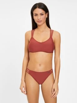 Bruno Banani Grands Bonnets Bustier Bikini Femme Marron -Lumiere de Bikini Boutique 02596639588e3a32d39a1a3ae548b73c
