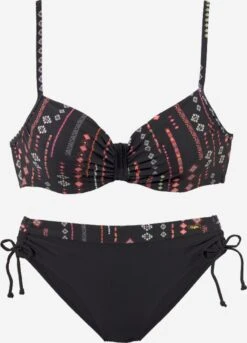 Buffalo Bikinis à Armatures Balconnet Bikini Femme Noir
