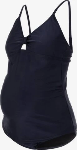 Mamalicious Tankinis Bustier Tankini Femme Bleu Foncé