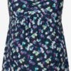 Ulla Popken Tankinis Tankini Femme Bleu -Lumiere de Bikini Boutique 0534c77a9785f5495ee6a87593e37584
