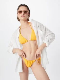 Seafolly Hauts De Bikinis Triangles Triangle Hauts De Bikini Femme Orange Clair -Lumiere de Bikini Boutique 05cf078adb921741a74e2a5dc373afef