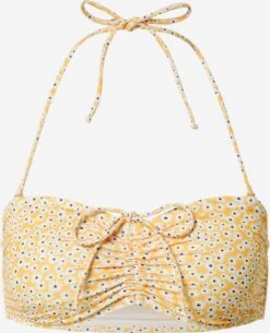 SAMSØE SAMSØE Hauts De Bikinis Bandeaux Bandeau Hauts De Bikini Gytea Femme Jaune Dor