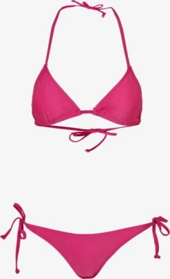 URBAN CLASSICS Grands Bonnets Triangle Bikini Femme Magenta