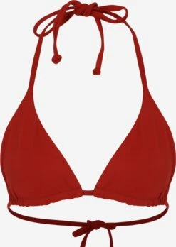 Hauts De Bikinis Triangles Triangle Hauts De Bikini Femme Rouge Orangé