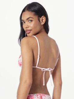 Hollister Hauts De Bikinis Triangles Triangle Hauts De Bikini Femme Rose / Rose -Lumiere de Bikini Boutique 0ce8e5886b9653cdb3b3c60ab0f1a452