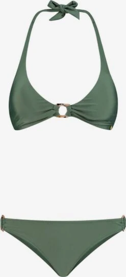 Shiwi Grands Bonnets Triangle Bikini Caro Femme Olive