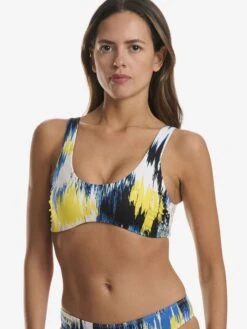 Wolford Hauts De Bikinis Bustiers Bustier Hauts De Bikini Scoop Neck Top Femme Bleu -Lumiere de Bikini Boutique 11103f8d499d9cbddd6adbcd718c68f4