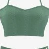 Jette Grands Bonnets Bustier Bikini Femme Vert -Lumiere de Bikini Boutique 11bdc24233b6066b434337a3606b1069