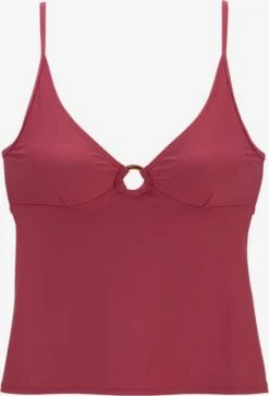 S.Oliver Tankinis Triangle Haut De Tankini Femme Rouge