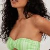 NA-KD Hauts De Bikinis Bandeaux Bandeau Hauts De Bikini Femme Kiwi -Lumiere de Bikini Boutique 129dc75451f2fbdca4078ee49abc8f6f