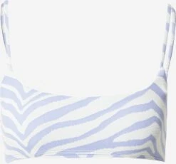 Becksöndergaard Hauts De Bikinis Bustiers Bustier Hauts De Bikini Zecora Ezra Femme Bleu Clair