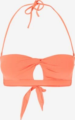 ETAM Hauts De Bikinis Bandeaux Bandeau Hauts De Bikini TWIGY Femme Corail