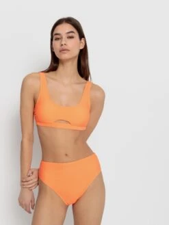 Hauts De Bikinis Bustiers Bustier Hauts De Bikini Gina Femme Orange -Lumiere de Bikini Boutique 164497595dc254054cdab9111e5c56e4