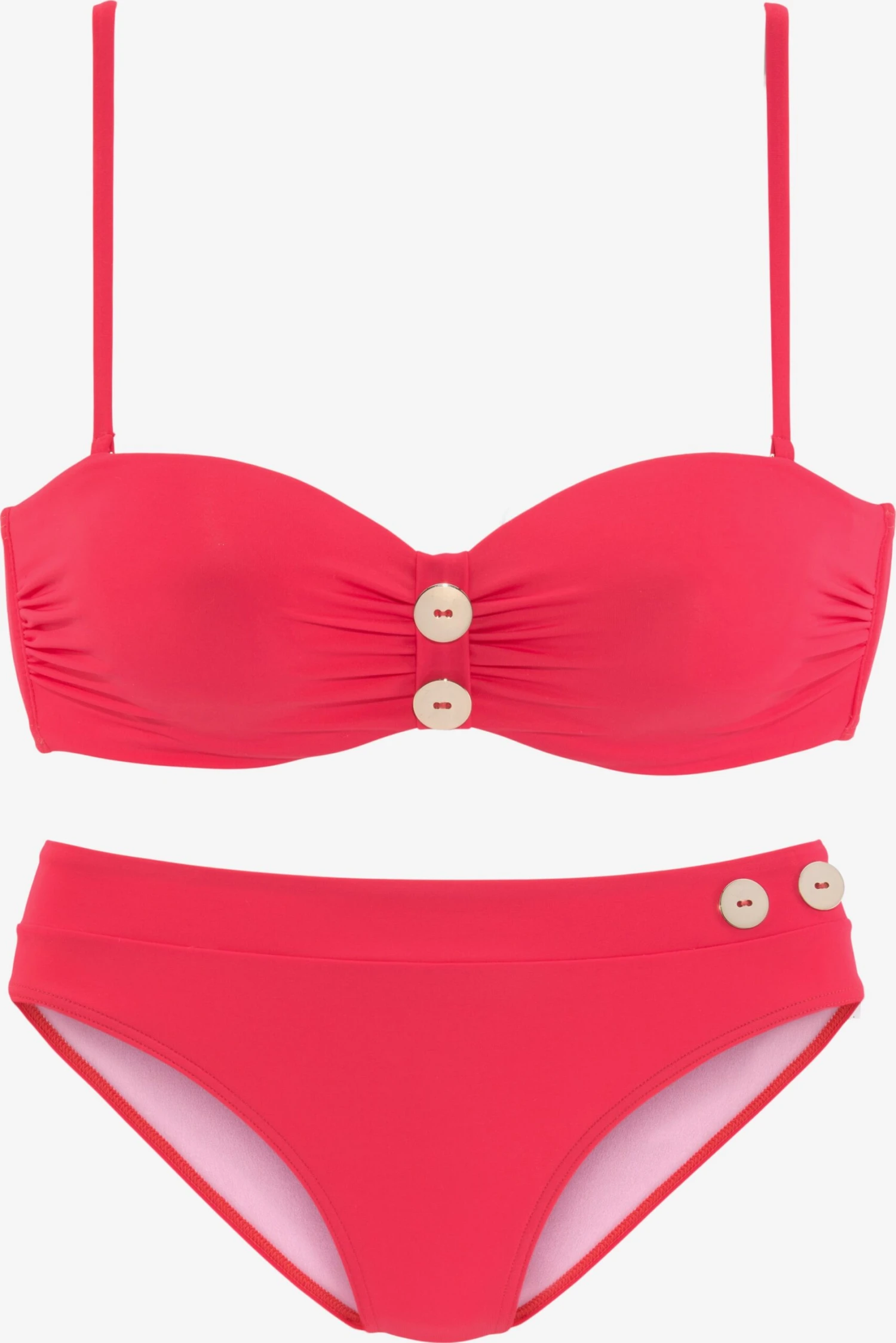 Bikinis à Armatures Balconnet Bikini Femme Rouge 3 Bikinis à Armatures Balconnet Bikini Femme Rouge