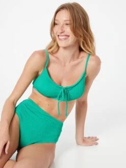 WAREHOUSE Hauts De Bikinis Bustiers Bustier Hauts De Bikini Femme Vert Gazon -Lumiere de Bikini Boutique 187a3cc0cd2adf617d01dcb1e6310001
