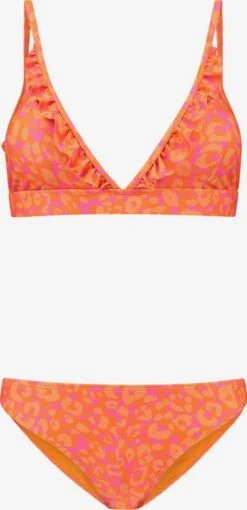 Shiwi Grands Bonnets Triangle Bikini Beau Femme Orange / Orange Foncé
