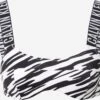 Calvin Klein Swimwear Hauts De Bikinis Avec Armatures Bustier Hauts De Bikini Femme Noir / Blanc -Lumiere de Bikini Boutique 1ebb0e2cb328c7db350da35ab15b3b66