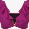 Hauts De Bikinis Triangles Triangle Hauts De Bikini Femme Rose Foncé -Lumiere de Bikini Boutique 1ed9d5e3c248a4967683e0942b947d66