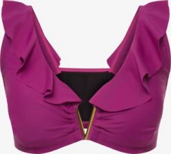 Hauts De Bikinis Triangles Triangle Hauts De Bikini Femme Rose Foncé