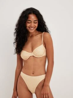 NA-KD Hauts De Bikinis Avec Armatures Balconnet Hauts De Bikini Femme Orange -Lumiere de Bikini Boutique 1ef9fa8333b0666e256e0fad605a9b53