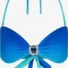 Hauts De Bikinis Bandeaux Bandeau Hauts De Bikini Club Tropicana Femme Bleu / Aqua -Lumiere de Bikini Boutique 1f58ac6f212ce7f6c75e1e93421cdc57