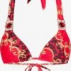 Hauts De Bikinis Triangles Triangle Hauts De Bikini Bella Vita Femme Rouge -Lumiere de Bikini Boutique 2255330963bf0807485a14b4890defcf
