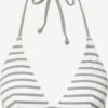 ESPRIT Hauts De Bikinis Triangles Triangle Hauts De Bikini Femme Gris / Blanc -Lumiere de Bikini Boutique 24ae9a018e9999c26bbd7811421e3726