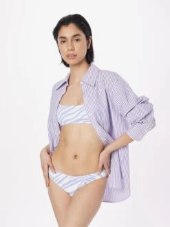 Becksöndergaard Hauts De Bikinis Bustiers Bustier Hauts De Bikini Zecora Ezra Femme Bleu Clair -Lumiere de Bikini Boutique 2562314dac96c77ee8f03f235a483e99