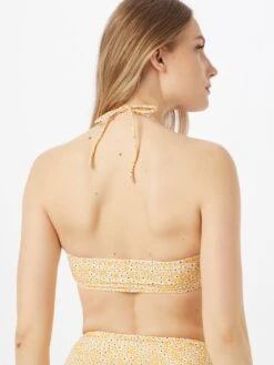 SAMSØE SAMSØE Hauts De Bikinis Bandeaux Bandeau Hauts De Bikini Gytea Femme Jaune Dor -Lumiere de Bikini Boutique 281d29c27a9ce416eefa4c72bfb97b1e