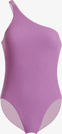 Wolford Maillots De Bain Une Pièce Bustier Maillot De Bain High Leg One Piece Femme Lilas / Orchidée