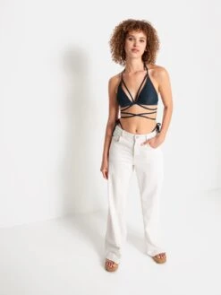 Hauts De Bikinis Triangles Triangle Hauts De Bikini Gina Femme Bleu Nuit -Lumiere de Bikini Boutique 29ec08d7a354f64c8149b899dff85a47