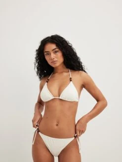 NA-KD Bas De Bikinis Bas De Bikini Femme Blanc