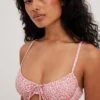 NA-KD Hauts De Bikinis Avec Armatures Soutien-gorge Invisible Hauts De Bikini Femme Rose / Rose Foncé -Lumiere de Bikini Boutique 2fc4c65e73662e1cc86481b07e243864