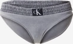 Calvin Klein Swimwear Bas De Bikinis Bas De Bikini Femme Gris
