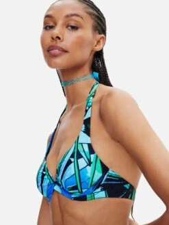Desigual Hauts De Bikinis Avec Armatures Soutien-gorge Invisible Hauts De Bikini Bukit Femme Bleu Marine / Azur / Bleu Ciel -Lumiere de Bikini Boutique 313d64e375b13c04120839f0ed4cf667