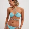 NA-KD Hauts De Bikinis Avec Armatures Triangle Hauts De Bikini Influencer Femme Bleu -Lumiere de Bikini Boutique 3285c04f2b53d832da2569736dfd3461