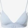 Calvin Klein Swimwear Hauts De Bikinis Triangles Triangle Hauts De Bikini Femme Bleu Clair -Lumiere de Bikini Boutique 34d29b4bf53e1eb834300f31a7ee135e