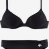 S.Oliver Bikinis Push-up Push-up Bikini Femme Noir