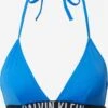 Calvin Klein Swimwear Hauts De Bikinis Triangles Triangle Hauts De Bikini Intense Power Femme Bleu -Lumiere de Bikini Boutique 384a229318fa0f1f50bcf9d894c72729