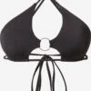 Grands Bonnets Hauts De Bikini Luzi Femme Noir
