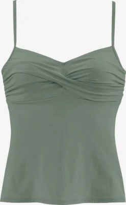 S.Oliver Tankinis Bustier Haut De Tankini Femme Olive