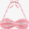 S.Oliver Hauts De Bikinis Bandeaux Bandeau Hauts De Bikini Femme Rose Chiné -Lumiere de Bikini Boutique 3a9146c8ed91716d95b1b5bf9e99fbef