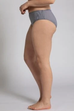 Ulla Popken Bas De Bikinis Bas De Bikini Femme Noir / Blanc -Lumiere de Bikini Boutique 3ad3708986a1fba49dac727ac527d73e