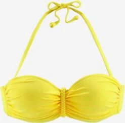 Buffalo Hauts De Bikinis Bandeaux Bandeau Hauts De Bikini Femme Citron Vert